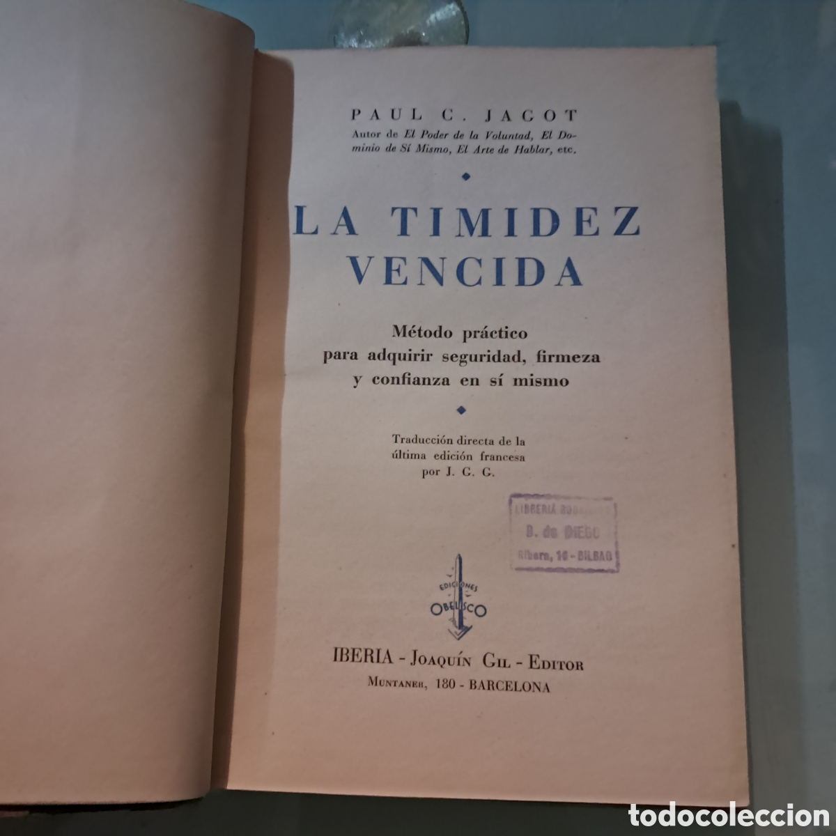Libros: Paul C. JACOT La timidez vencida - Foto 2