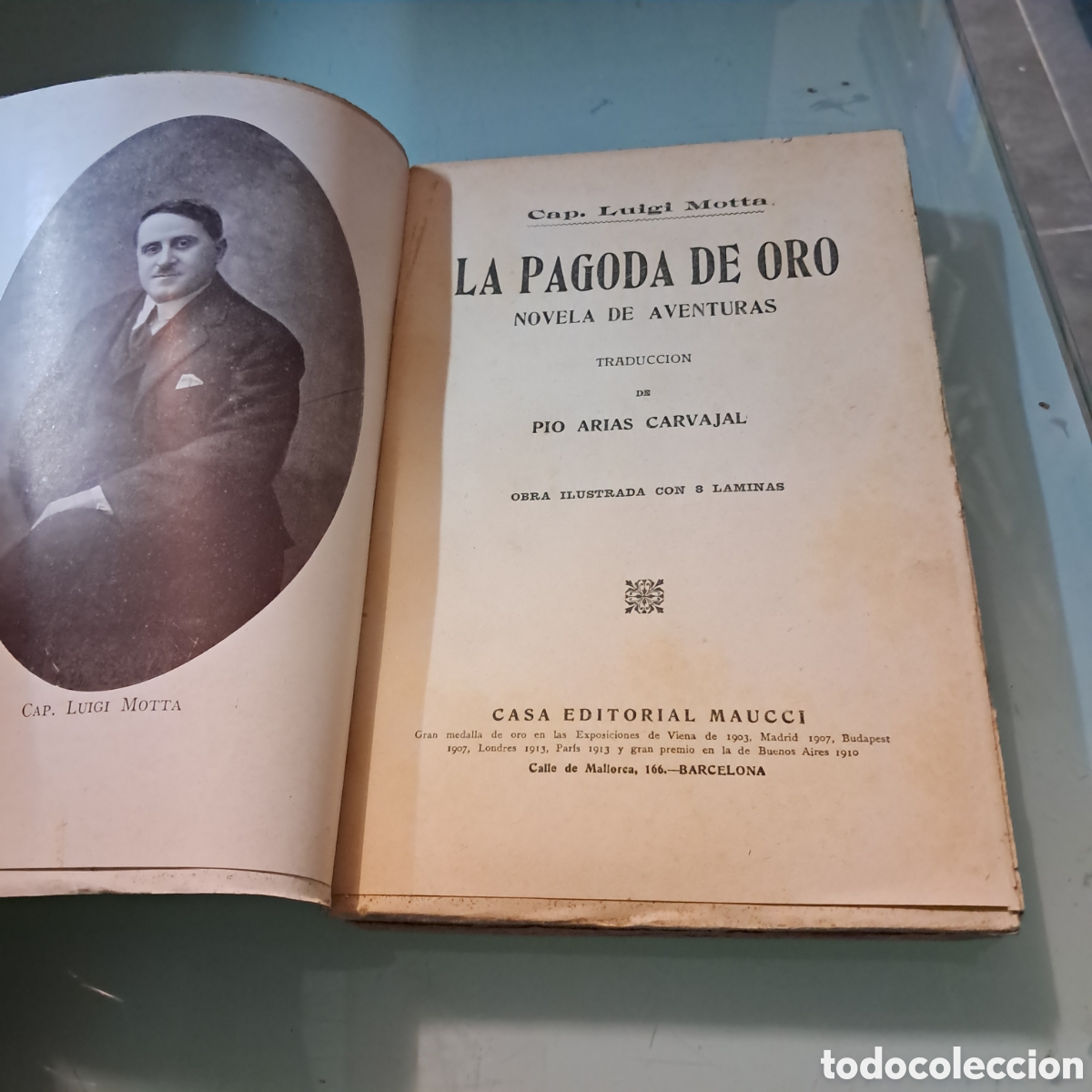 Libros: LUIGI MOTTA, La pagoda de oro, Ed. MAUCCI - Foto 3