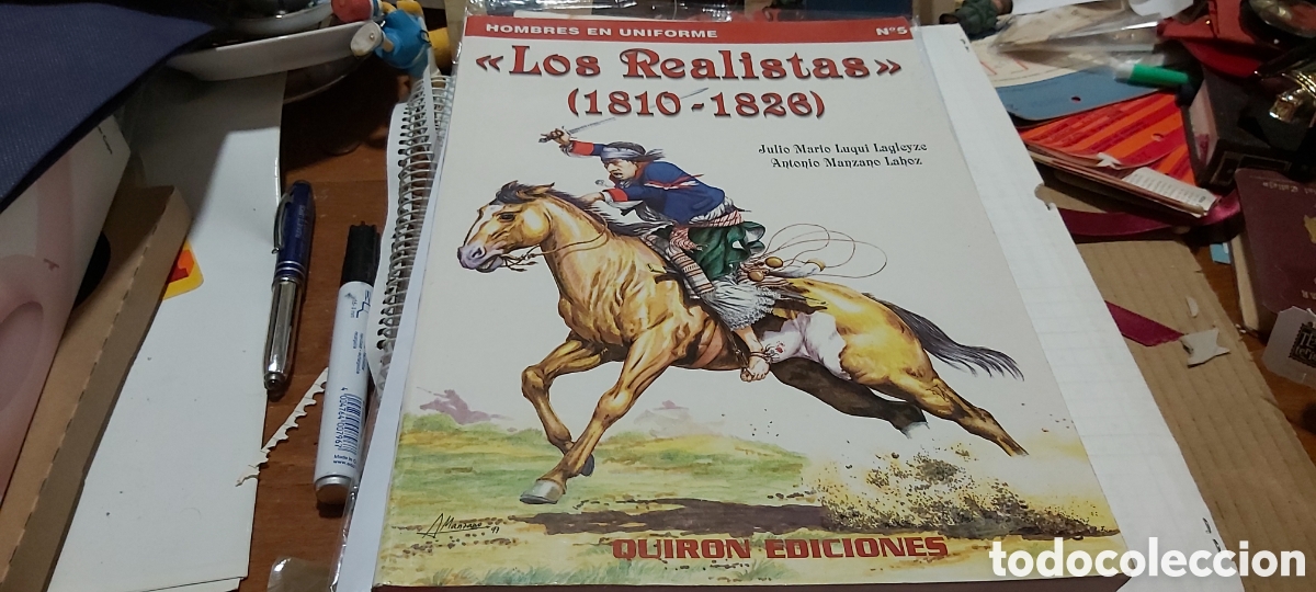 Libros: Libro LOS REALISTAS 1810 / 1826. UNIFORMES GUERRA INDEPENDENCIA EN AMERICA ESPA&Ntilde;OLA