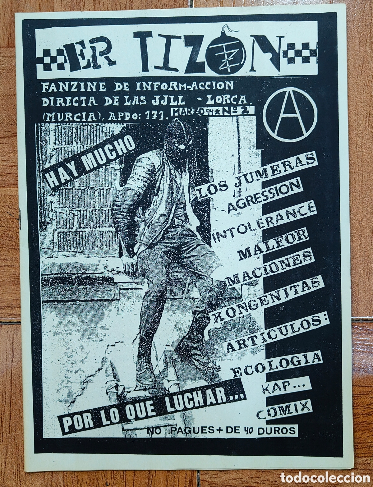 Libri di seconda mano: Er Tiz&oacute;n: Fanzine de Inform-Acci&oacute;n� N&uacute;mero 2 - Lorca - VV. AA.