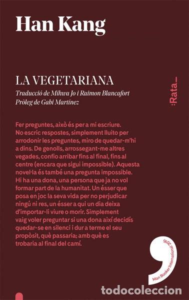 Libros: La vegetariana- 9788416738120