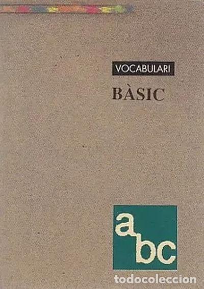 books: Vocabulari b&agrave;sic- 9788487593253