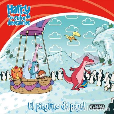 Libros: Harry y su cubo de dinosaurios. El ping&uuml;ino de papel- 9788444166094