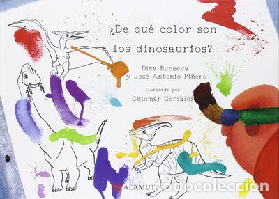 Libros: &iquest;De qu&eacute; color son los dinosaurios?- 9788498891034