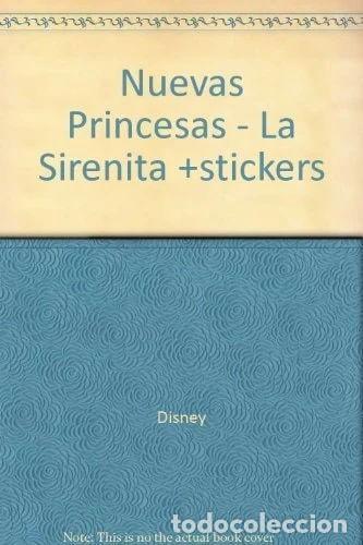 Libros: Nuevas Princesas - La Sirenita +stickers- 9786074441192
