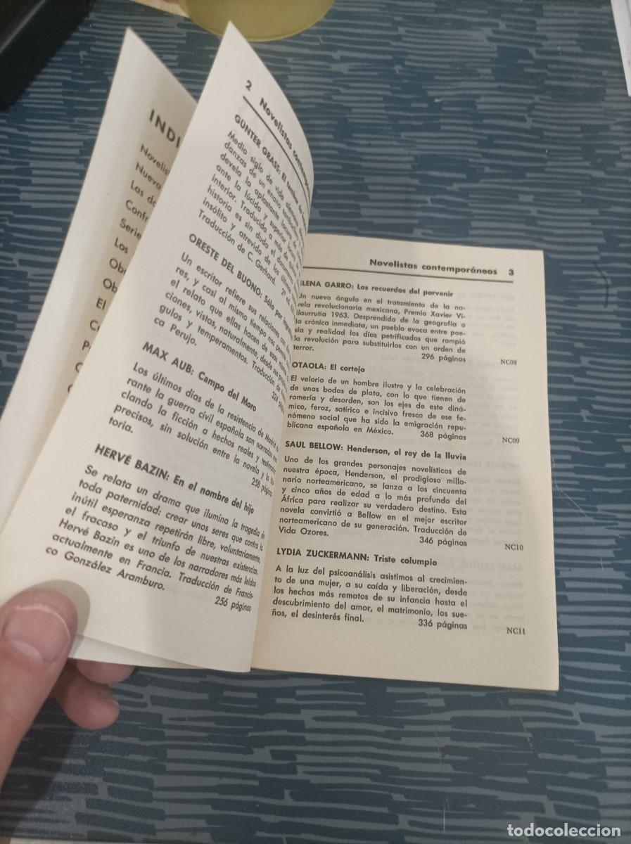 Libros: JOAQUIN MORTIZ, CAT&Aacute;LOGO GENERAL 1963,47 P&Aacute;GINAS. - Foto 4