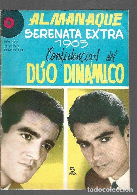 Libros: SERENATA. ALMANAQUE SERENATA EXTRA 1965: CONFIDENCIAS DEL DUO DINAMICO - SOTILLOS, EUGENIO Y CARMEN