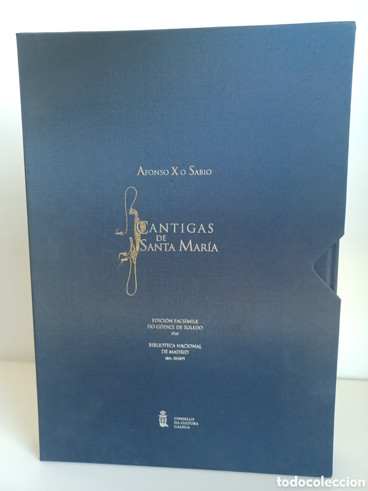 Libros: Cantigas de Santa Mar&iacute;a/ Edici&oacute;n Facs&iacute;mile/ Consello Cultura Galega, 2003/ Ed. extraordinaria 32/50