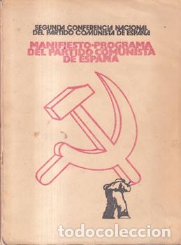 Libros: Manifiesto-programa del partido comunista de Espa&ntilde;a - VV.AA - Foto 1