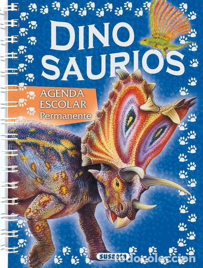Libros: Agenda escolar permanente dinosaurios- 9788430525485