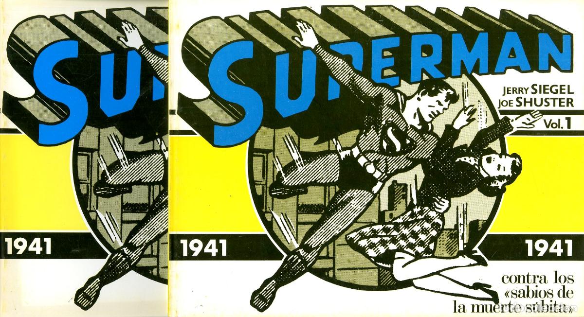 Libros: Superman / Contra los <<Sabios de la Muerte S&uacute;bita>> / 1941 / Districomics, S.A.