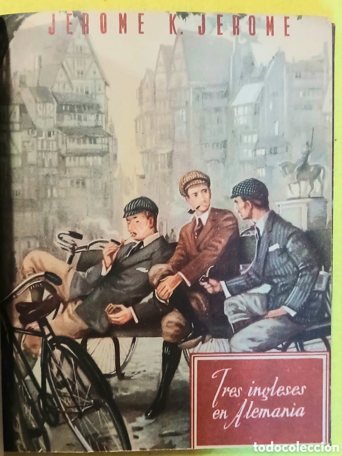 books: Tres ingleses en alemania, J.K.Jerome