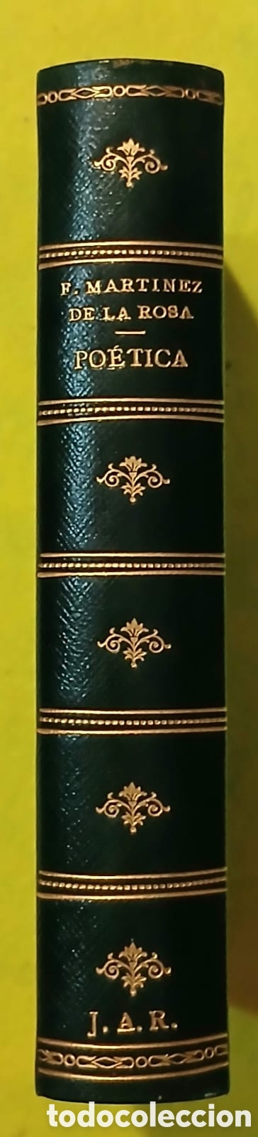 Livres: Po&eacute;tica, Fco. Mart&iacute;nez de la Rosa, 1843