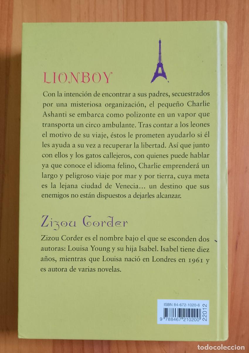 Libros: LIONBOY - ZIZOU CORDER - Foto 2