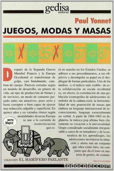Libros: Juegos, modas y masas- 9788474322941 - Foto 1