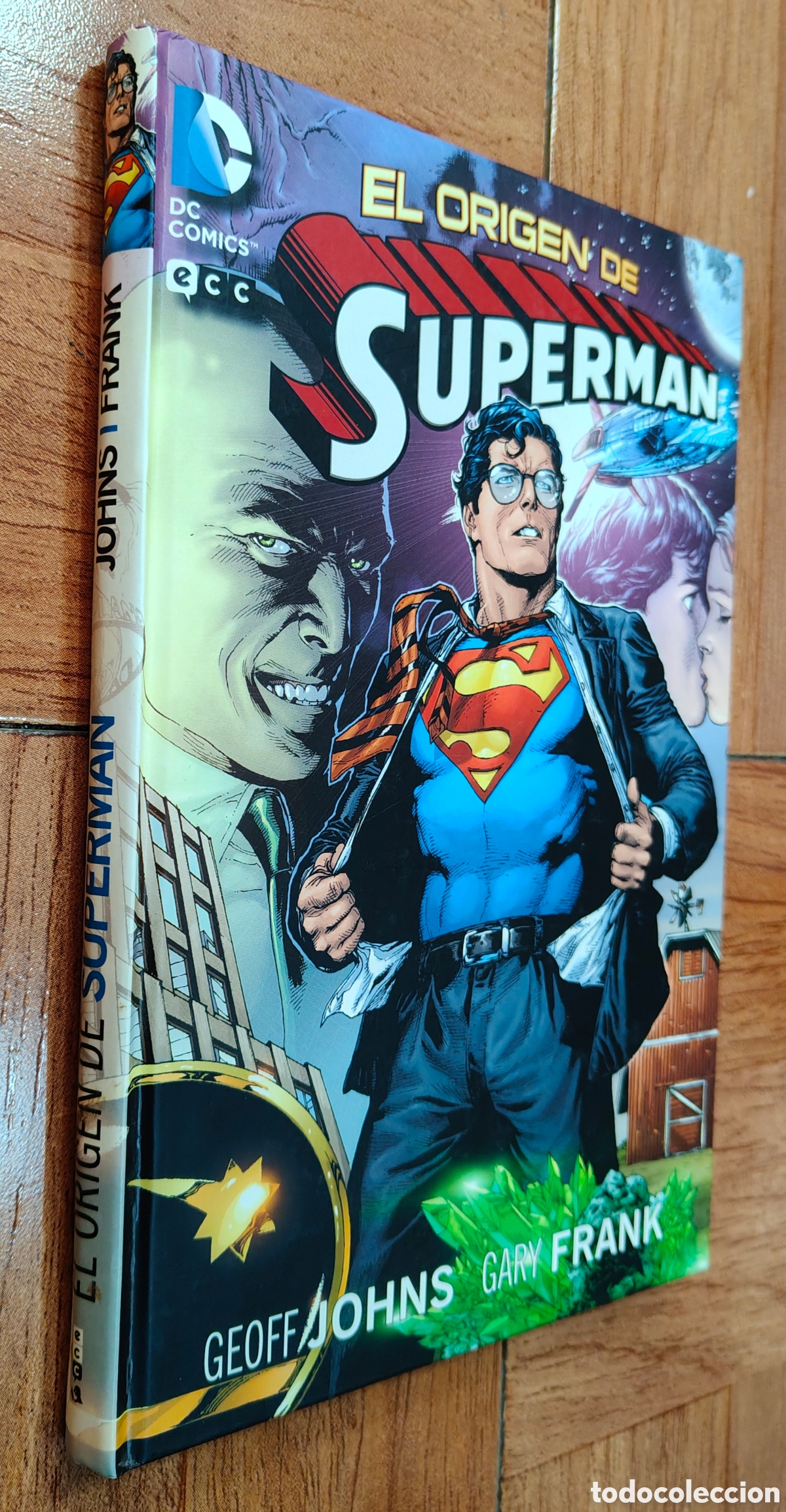 Libros: El Origen de Superman � ECC - Geoff Johns / Gary Frank - Foto 1