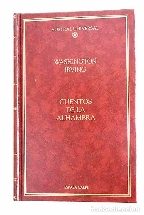 Libros: Cuentos de la Alhambra.- Irving, Washington