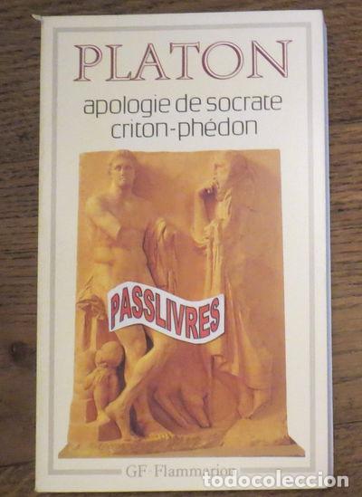 Libros: Apolog&iacute;a de S&oacute;crates, Crit&oacute;n, Fed&oacute;n- 9782080700759