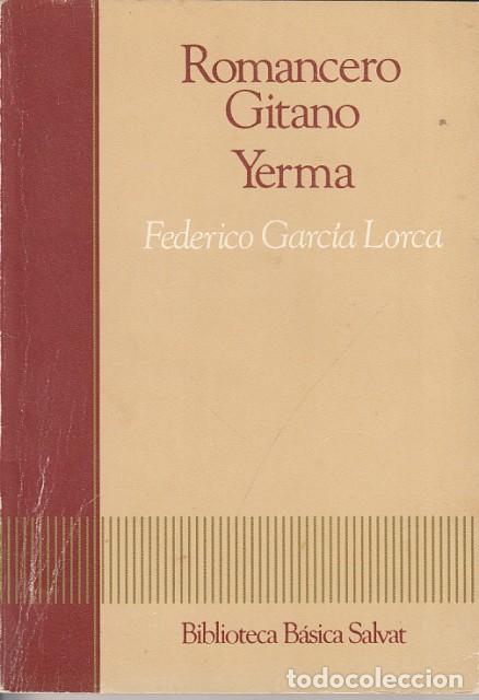 Libros: ROMANCERO GITANO; YERMA - GARCIA LORCA, FEDERICO - Foto 1