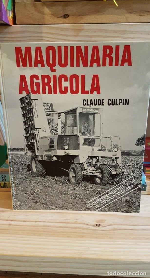 Libros: MAQUINARIA AGRICOLA DE CLAUDE CULPIN - - Foto 1
