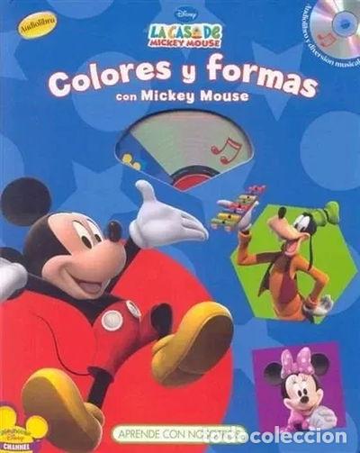 Libros: Colores y formas con Mickey Mouse- 9788497864060