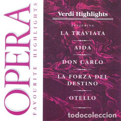 Libros: Opera Favourite Highlights: Verdi Highlights- 5020214206123