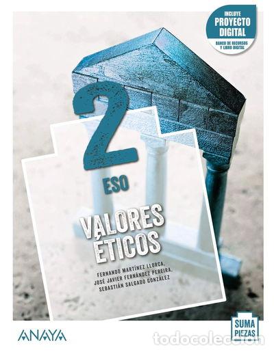 Libros: Valores &Eacute;ticos 2- 9788469883532