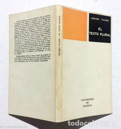 Libros: El texto plural- 9788460067665