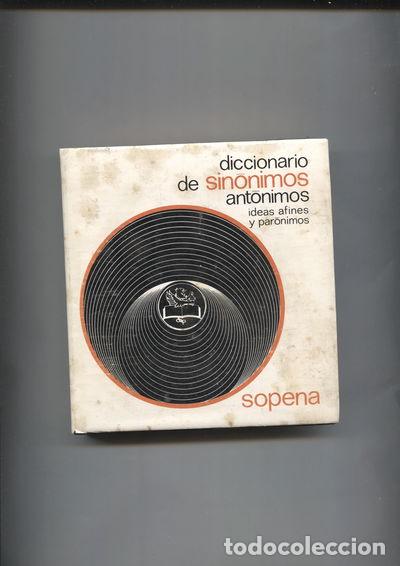 Libros: Diccionario de sin&oacute;nimos, ant&oacute;nimos e ideas afines- 9788430307937 - Foto 1