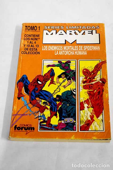 Libros: Los enemigos mortales de Spiderman ; La antorcha humana