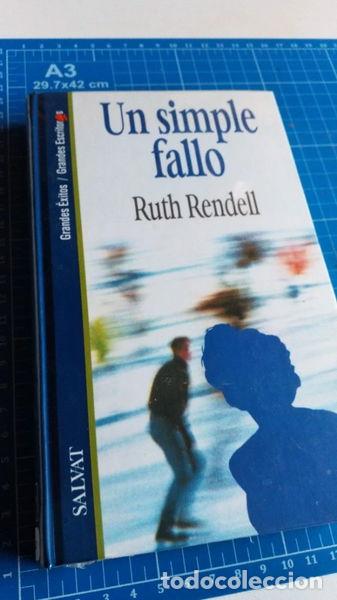 Libros: Un simple fallo- 9788434592537