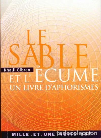 Libros: Le Sable et l&eacute;cume- 9782842055493 - Foto 1