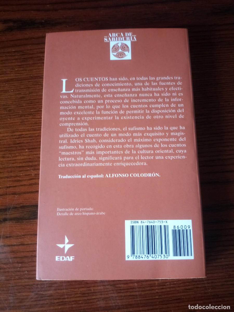 Libros: &rdquo;La sabidur&iacute;a de los idiotas&rdquo;, Idries Shah (Arca de sabidur&iacute;a - Edaf) - Foto 2