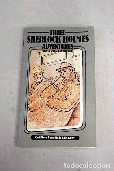 Libros: Three Sherlock Holmes Adventures- 9780003701463 - Foto 1