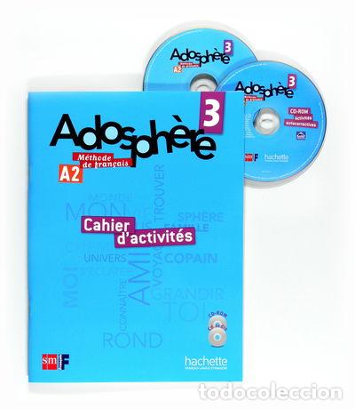 Libros: M&eacute;thode de fran&ccedil;ais 3. Adosph&egrave;re. Cahier dactivit&eacute;s- 9788467545821 - Foto 1