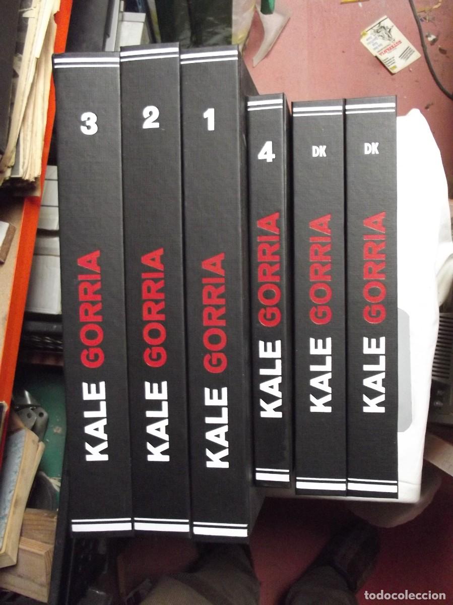 Livros em segunda m&atilde;o: KALE GORRIA 4 TOMOS DE REVISTAS + 2 TOMOS DE DOCUMENTOS