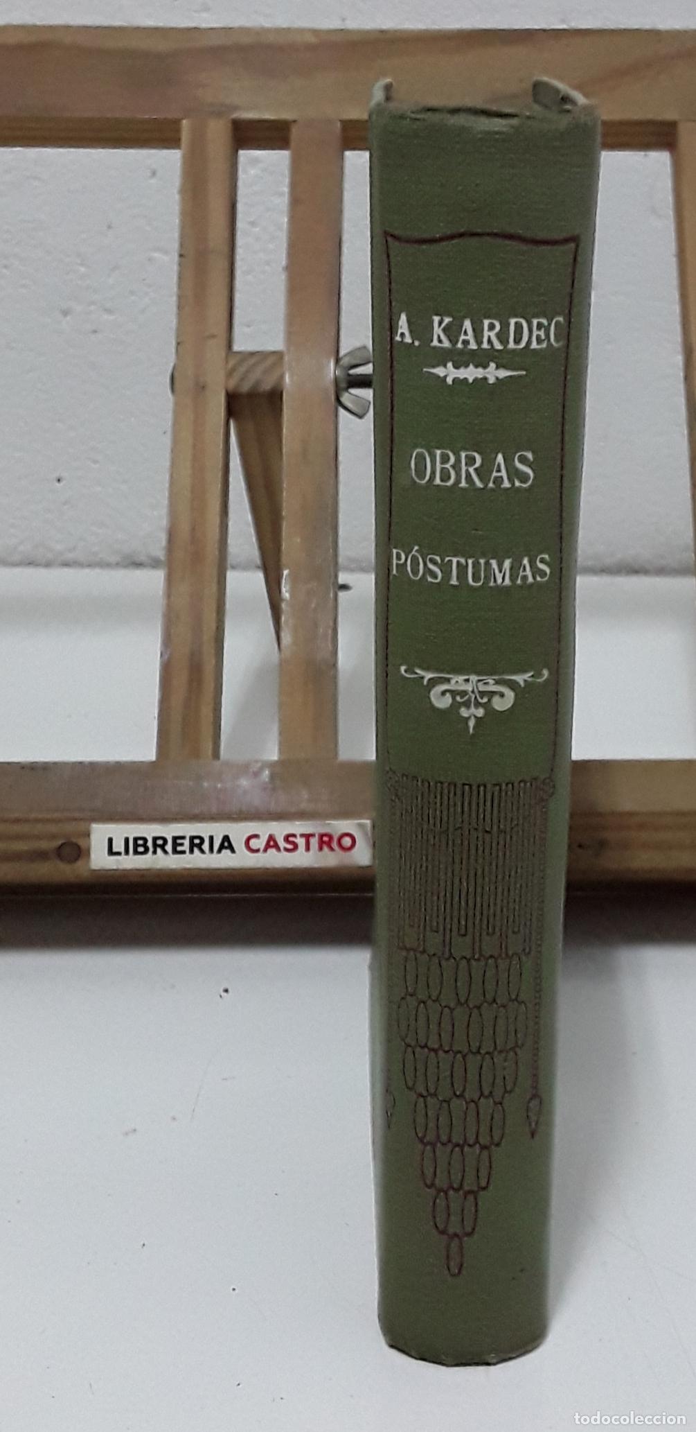 Libros: Obras p&oacute;stumas de Allan Kardec - Allan Kardec. - Foto 3