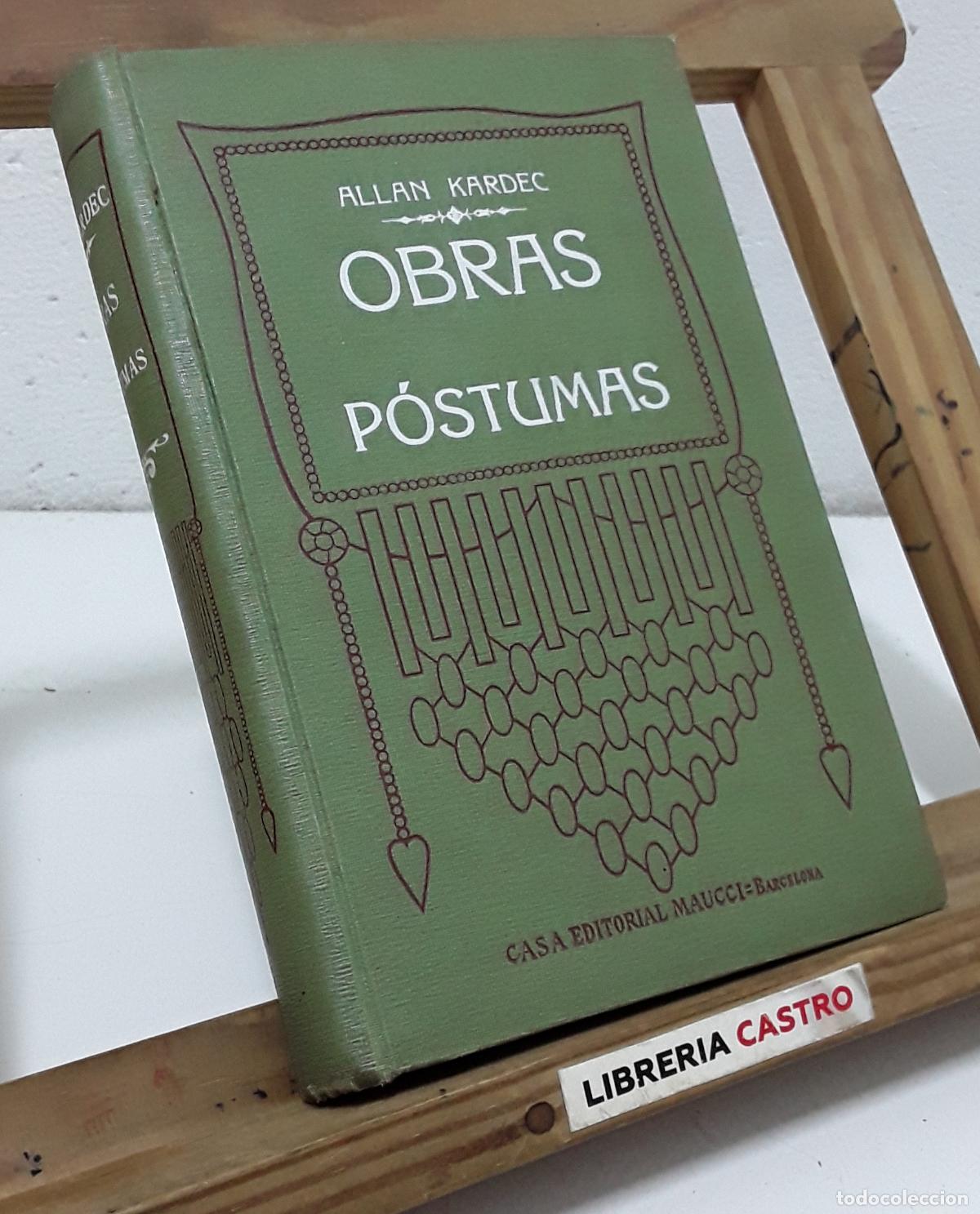 Libros: Obras p&oacute;stumas de Allan Kardec - Allan Kardec. - Foto 1