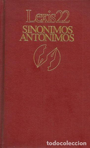 Libros: Lexis 22: Sin&oacute;nimos, Ant&oacute;nimos- 9788422610809 - Foto 1