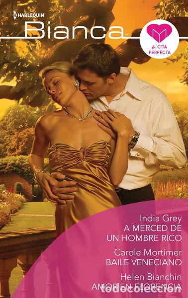 Libros: A merced de un hombre rico; Baile veneciano; Amor en florencia- 9788413757766