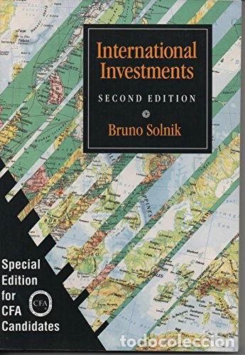 Libros: International Investments- 9780201507782
