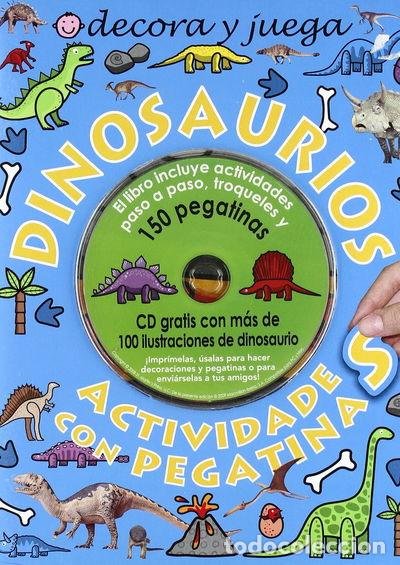 Libros: Dinosaurio (Decora y juega)- 9788479423520