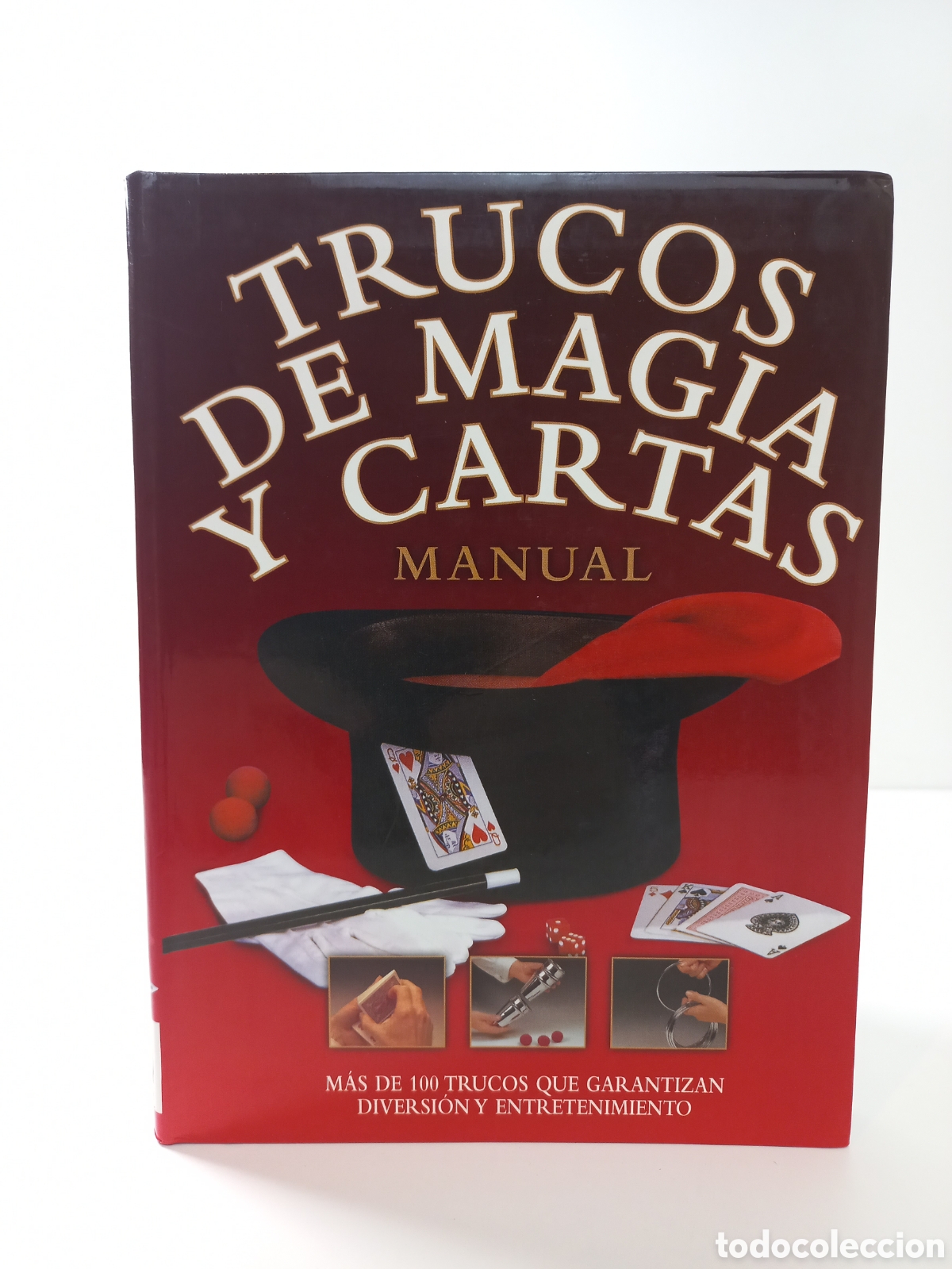 Libros: Trucos de magia y cartas Manual. Lisma, primera edici&oacute;n, 2008. Ilustrado.