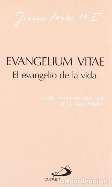 Libros: Evangelium Vitae. El evangelio de la vida- 9788428517775 - Foto 1