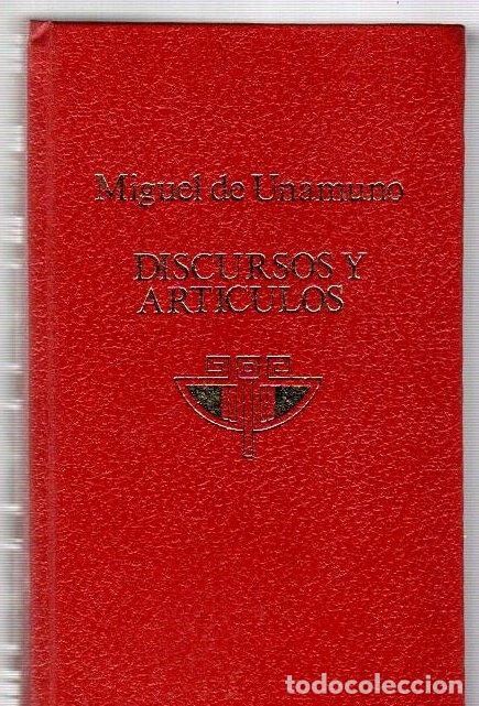 Libros: Obras completas IX. Discursos y articulos - Unamuno, Miguel de