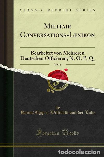 Libros: Militair Conversations-Lexikon, Vol. 6- 9780259052944 - Foto 1