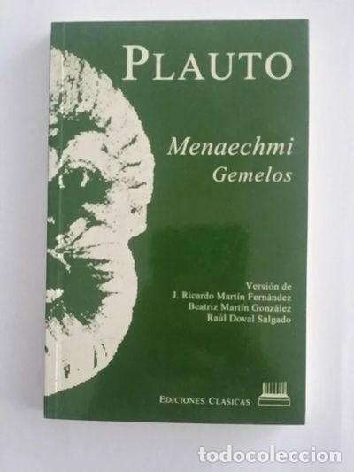 Libros: Menaechmi Gemelos- 9788478822287 - Foto 1