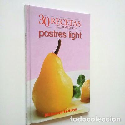 Libros: 30 recetas en 30 minutos: Postres light- 9788471837554 - Foto 1