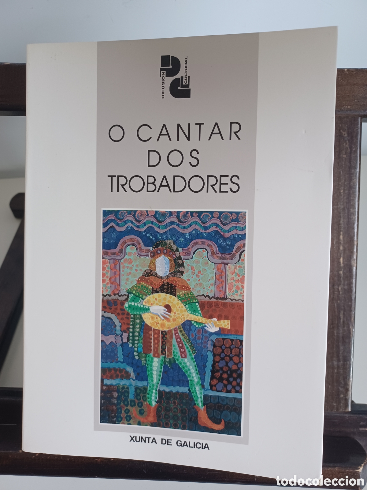 Libros: O cantar dos trobadores. Actas/ Xunta de Galicia, 1993 - Foto 1