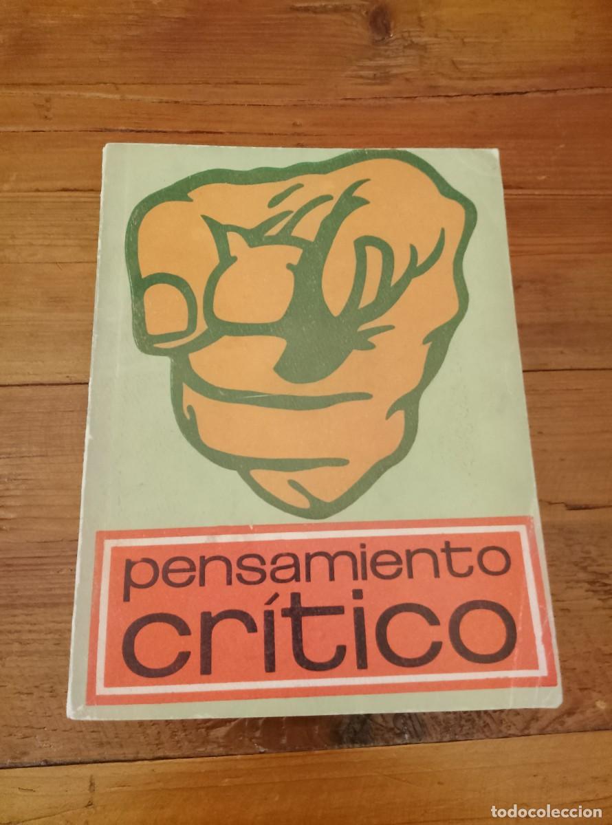 Libros: vvaa - PENSAMIENTO CRITICO. N&ordm; 22. 1968